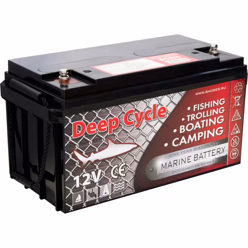 Аккумулятор Marine Deep Cycle GEL, 80Ah, 12V