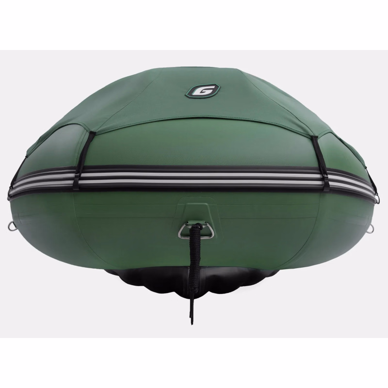 Лодка надувная ПВХ Gladiator E420PRO НДНД, зеленый