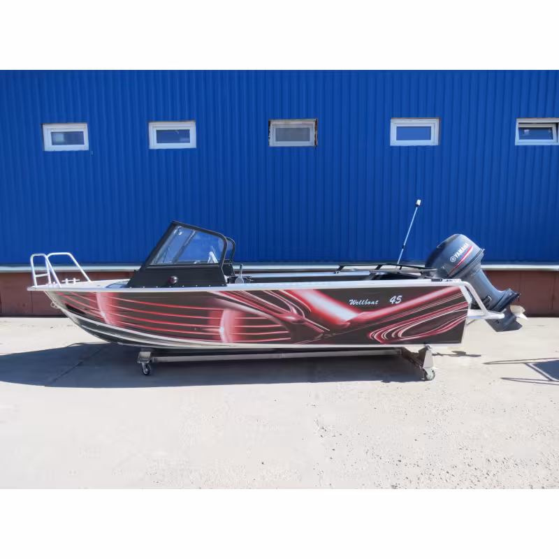 Лодка алюминиевая WellBoat 45I
