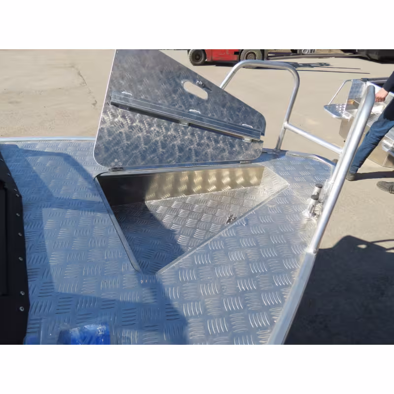 Лодка алюминиевая WellBoat 45I