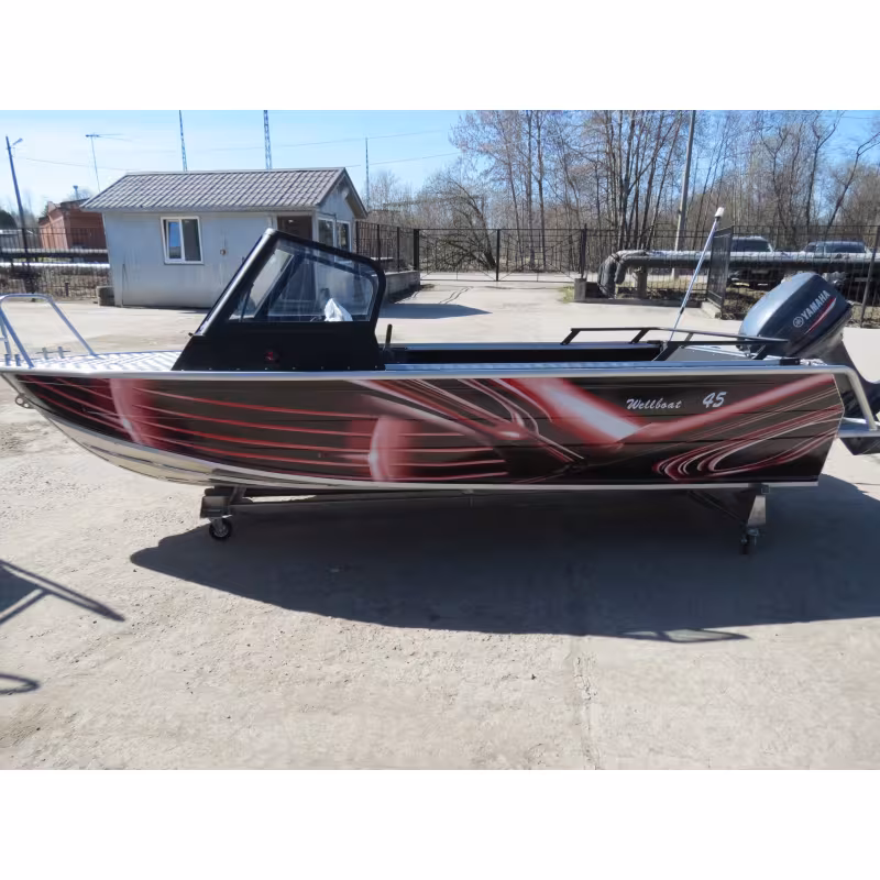 Лодка алюминиевая WellBoat 45I