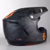 Мотошлем Scott 350 Evo Camo ECE, черный/оранжевый, размер XL
