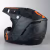 Мотошлем Scott 350 Evo Camo ECE, черный/оранжевый, размер XL