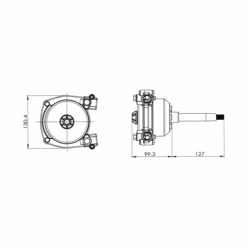 Редуктор рулевой ZTS 560013, с нержавеющим тросом 13 футов (3.96 м)