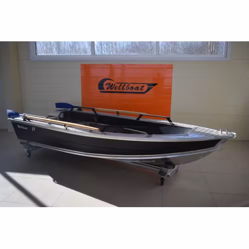 Лодка алюминиевая Wellboat 37