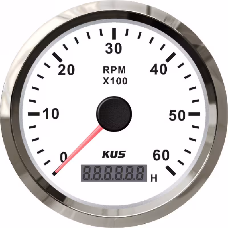 Тахометр Kus KY07106, со счетчиком моточасов