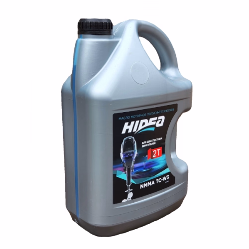 Масло моторное полусинтетическое для 2Т лодочных моторов Hidea TC-W3, 4л