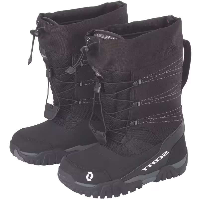 Ботинки снегоходные Scott SMB R/T back/grey, черный/серый, размер 41
