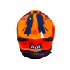 Мотошлем детский AiM JK802Y Orange/Blue, оранжевый/синий, размер Y/M
