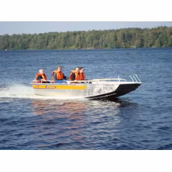 Лодка алюминиевая WellBoat 47
