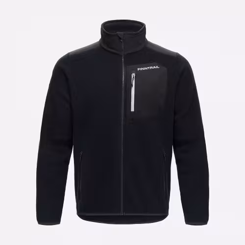 Толстовка мужская Finntrail Sherpa 1397 Графит (Graphite), флис, размер L, 175-185 см