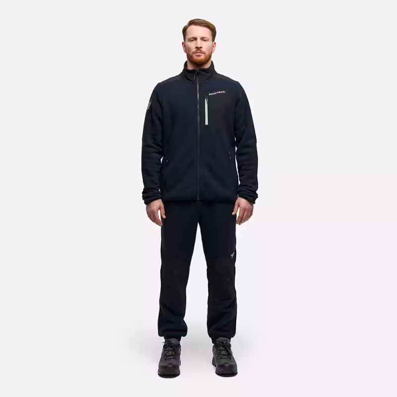 Толстовка мужская Finntrail Sherpa 1397 Графит (Graphite), флис, размер L, 175-185 см
