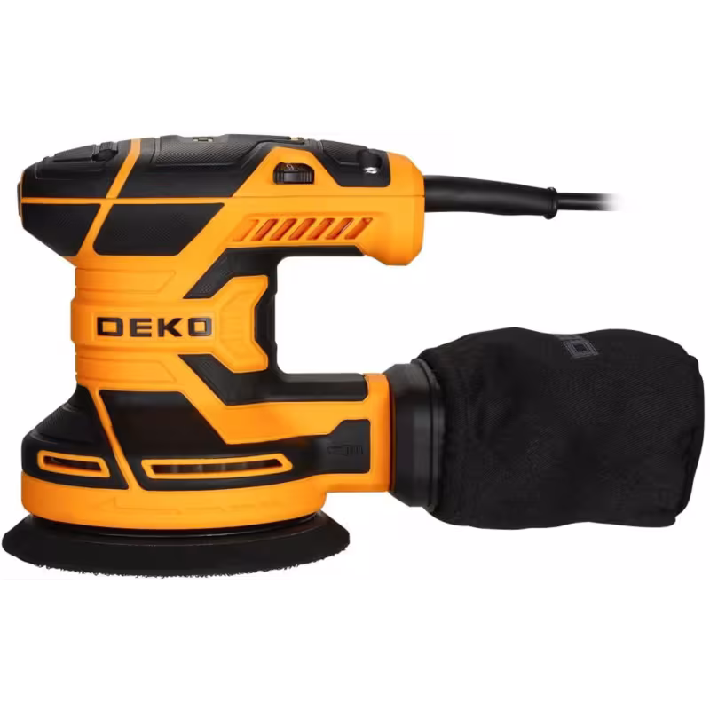 Шлифмашина эксцентриковая сетевая DEKO DKG400-125