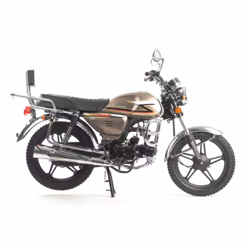 Мопед Motoland Alpha VR 11, коричневый
