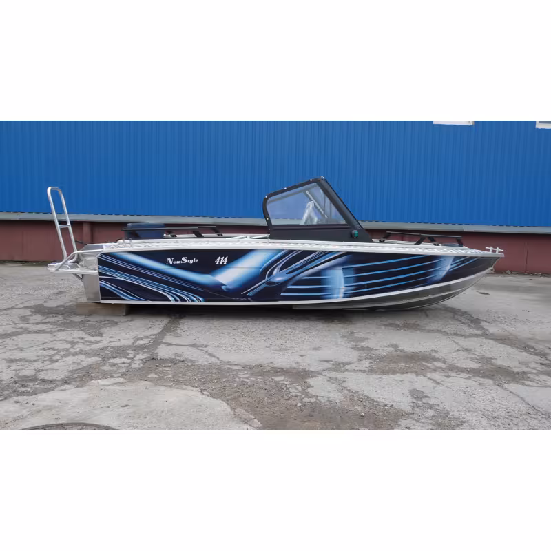 Лодка алюминиевая WellBoat-41-4