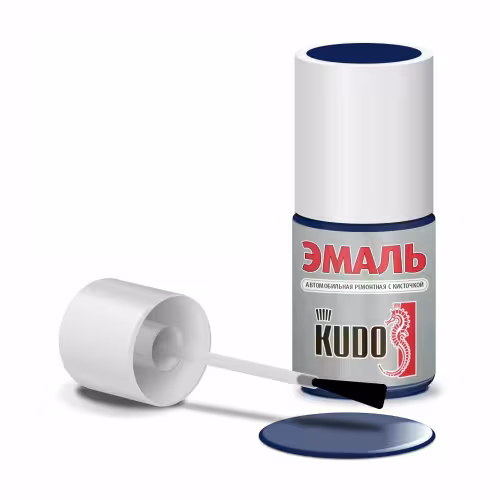 Подкраска с кистью Kudo № 447 Синяя полночь, 15 мл