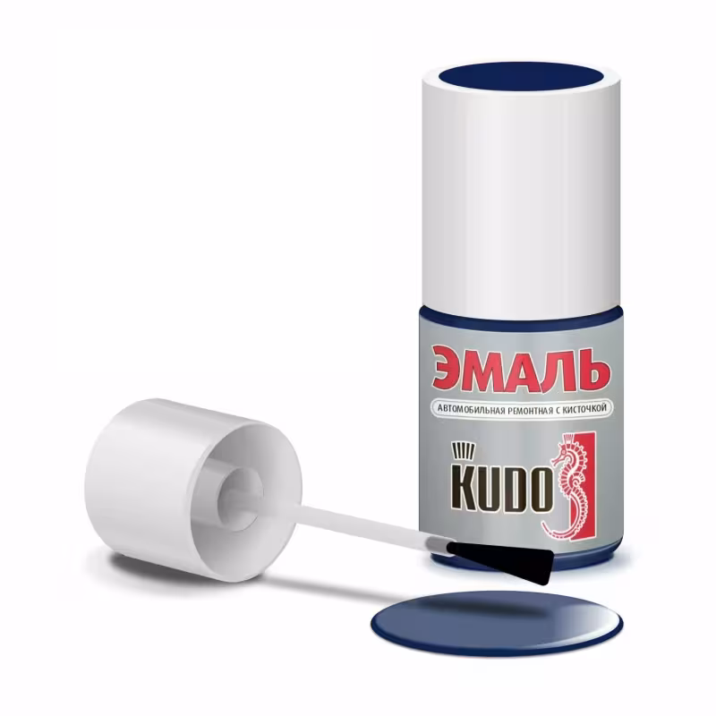 Подкраска с кистью Kudo № 447 Синяя полночь, 15 мл