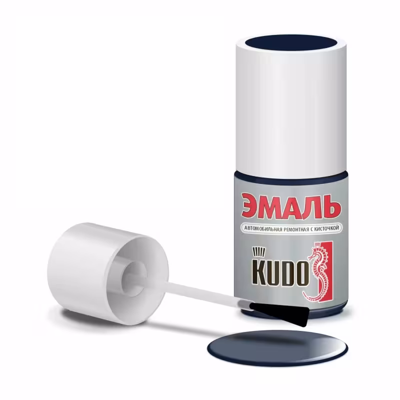 Подкраска с кистью Kudo № 456 Темно-синий, 15 мл