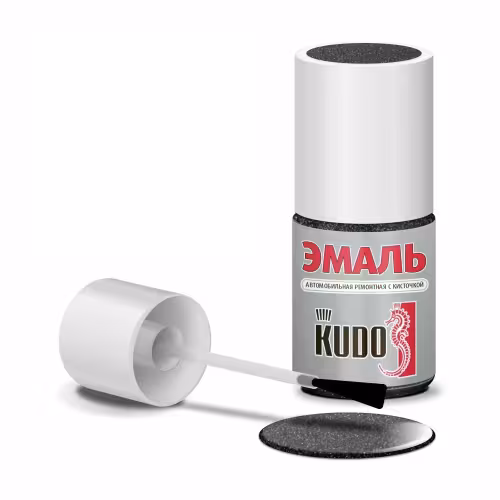 Подкраска с кистью Kudo № 651 Черный трюфель, 15 мл