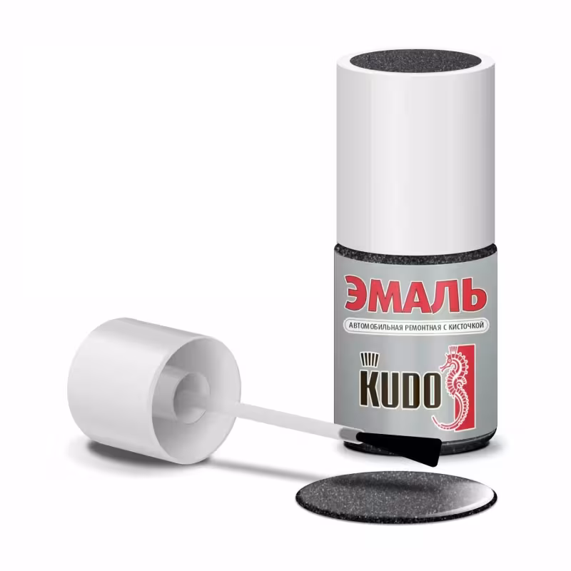 Подкраска с кистью Kudo № 651 Черный трюфель, 15 мл