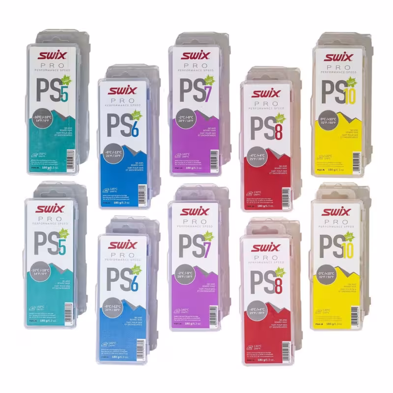 Мазь скольжения Swix PS10 Yellow (0°С +10°С), 180 г