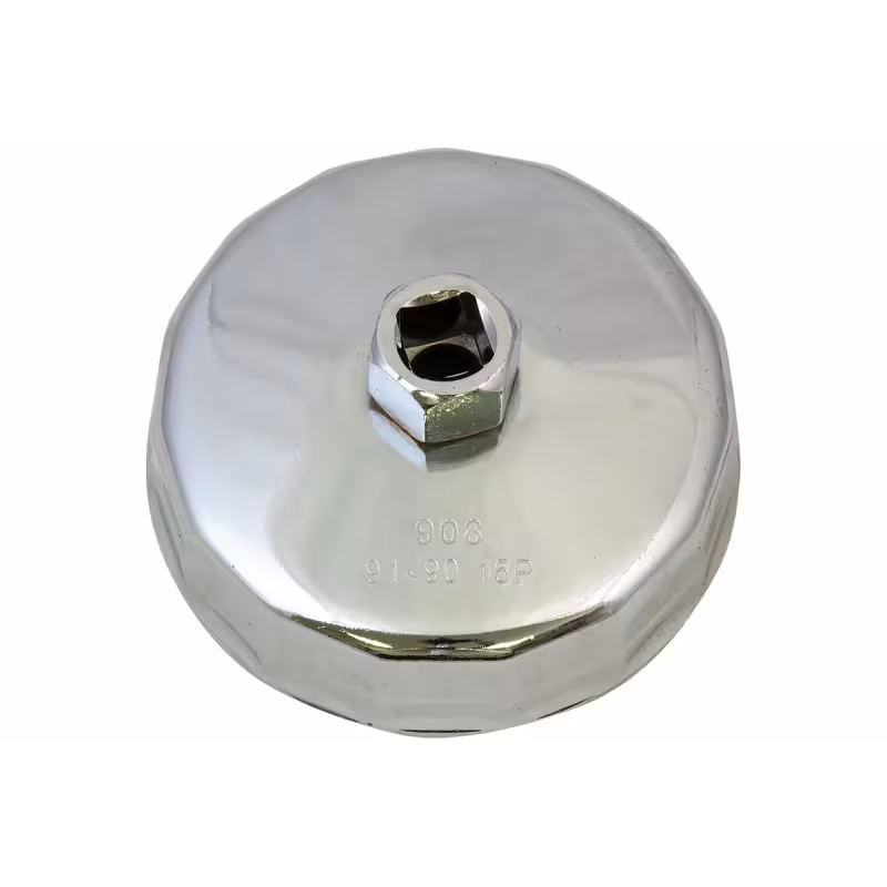 Съемник масляного фильтра AV Steel AV-920106, 15-гранный, 90 мм