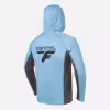 Лонгслив мужской с капюшоном Finntrail Wave Big Logo 6614 LightBlue, полиэстер, голубой, размер 50-52 (L), 175-185 см