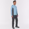 Лонгслив мужской с капюшоном Finntrail Wave Big Logo 6614 LightBlue, полиэстер, голубой, размер 50-52 (L), 175-185 см