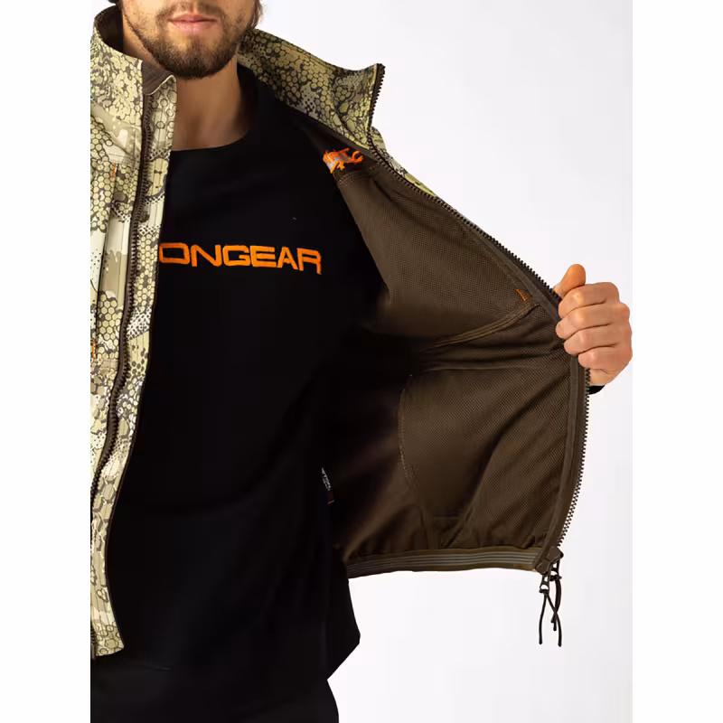 Жилет мужской Triton Gear Ridge, ткань Софтшелл, бежевый/зеленый, размер XXL