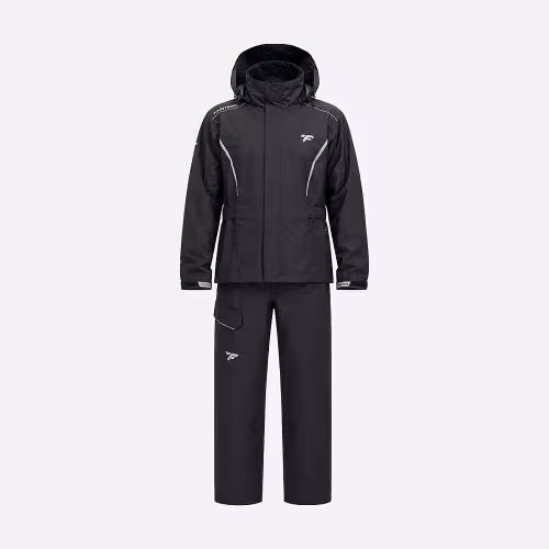 Костюм мужской Finntrail Rider 3475 Graphite, мембрана Hard-Tex, черный, размер 44-46 (S), 165-175 см