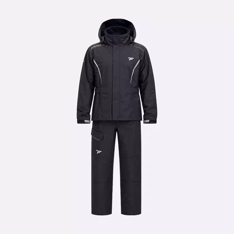 Костюм мужской Finntrail Rider 3475 Graphite, мембрана Hard-Tex, черный, размер 44-46 (S), 165-175 см