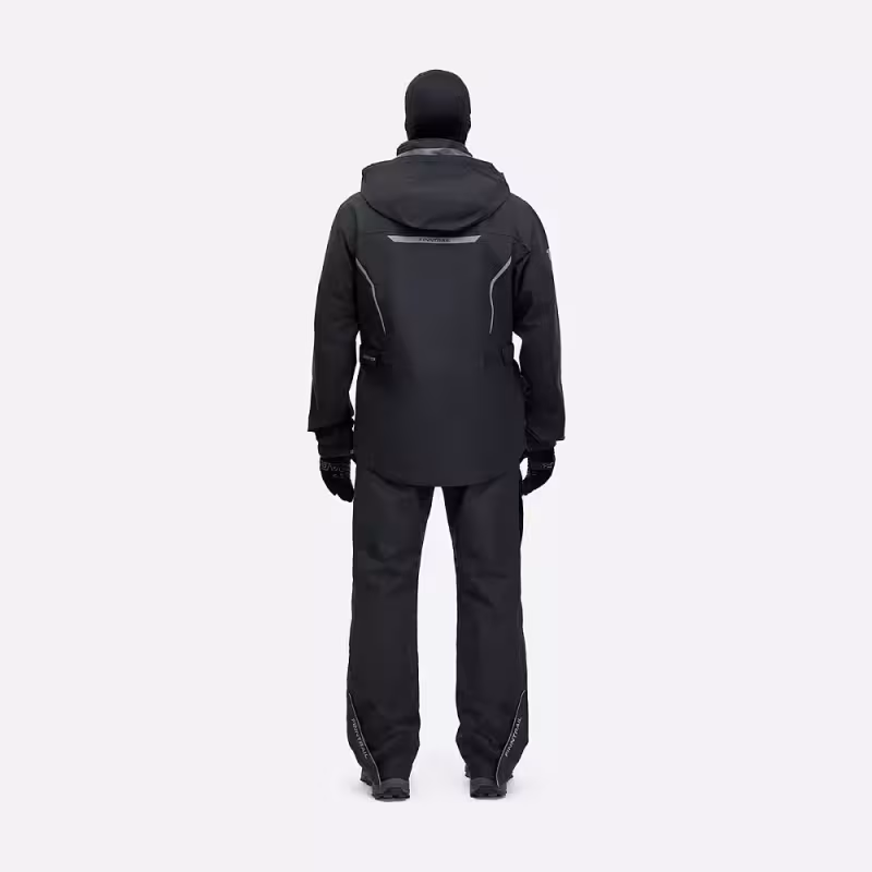 Костюм мужской Finntrail Rider 3475 Graphite, мембрана Hard-Tex, черный, размер 44-46 (S), 165-175 см
