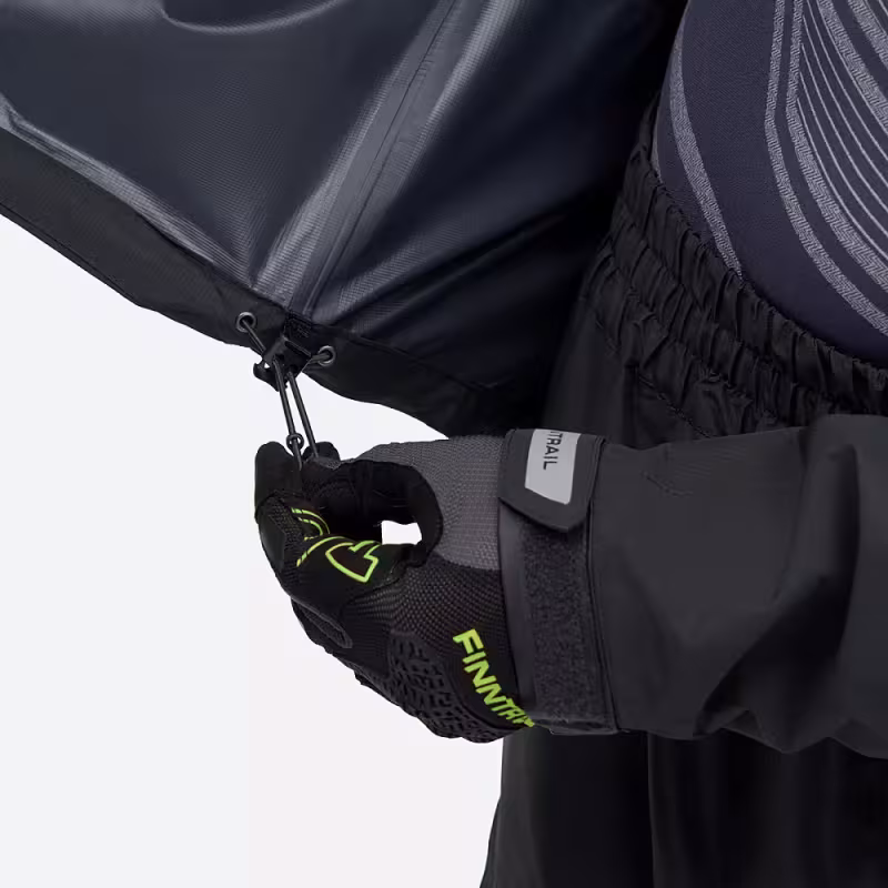 Костюм мужской Finntrail Rider 3475 Graphite, мембрана Hard-Tex, черный, размер 44-46 (S), 165-175 см