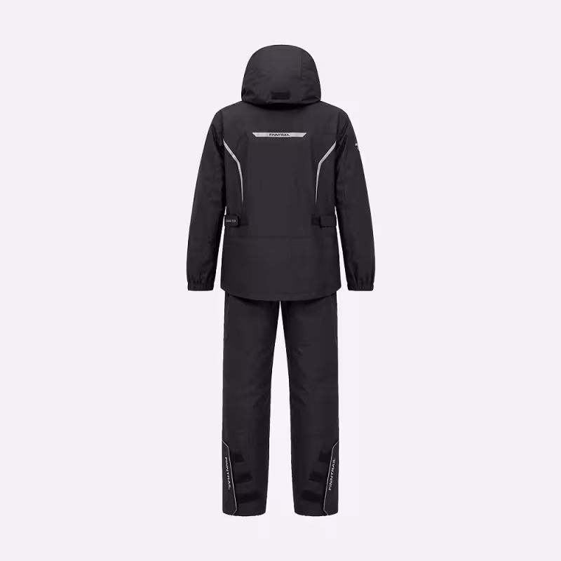 Костюм мужской Finntrail Rider 3475 Graphite, мембрана Hard-Tex, черный, размер 44-46 (S), 165-175 см