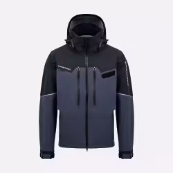 Куртка забродная мужская Finntrail Proguide 4031 DarkGrey, мембрана Hard-Tex, серый, размер 50-52 (L), 175-185 см