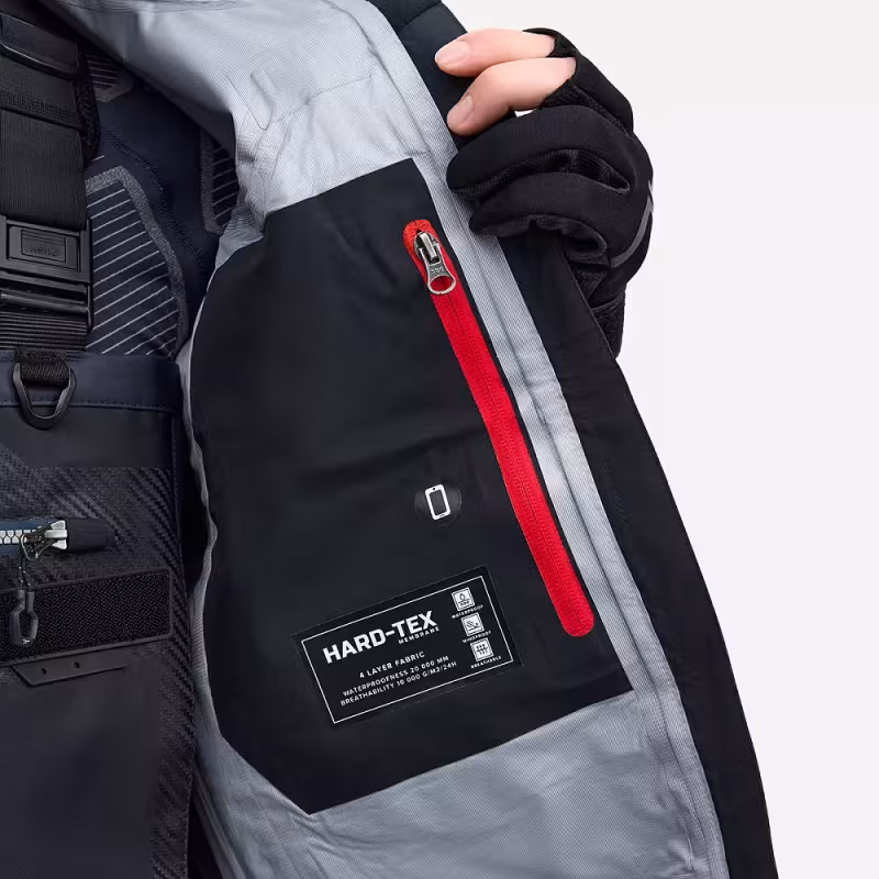 Куртка забродная мужская Finntrail Proguide 4031 DarkGrey, мембрана Hard-Tex, серый, размер 50-52 (L), 175-185 см