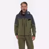 Куртка забродная мужская Finntrail Proguide 4031 Khaki, мембрана Hard-Tex, хаки, размер 44-46 (S), 165-175 см