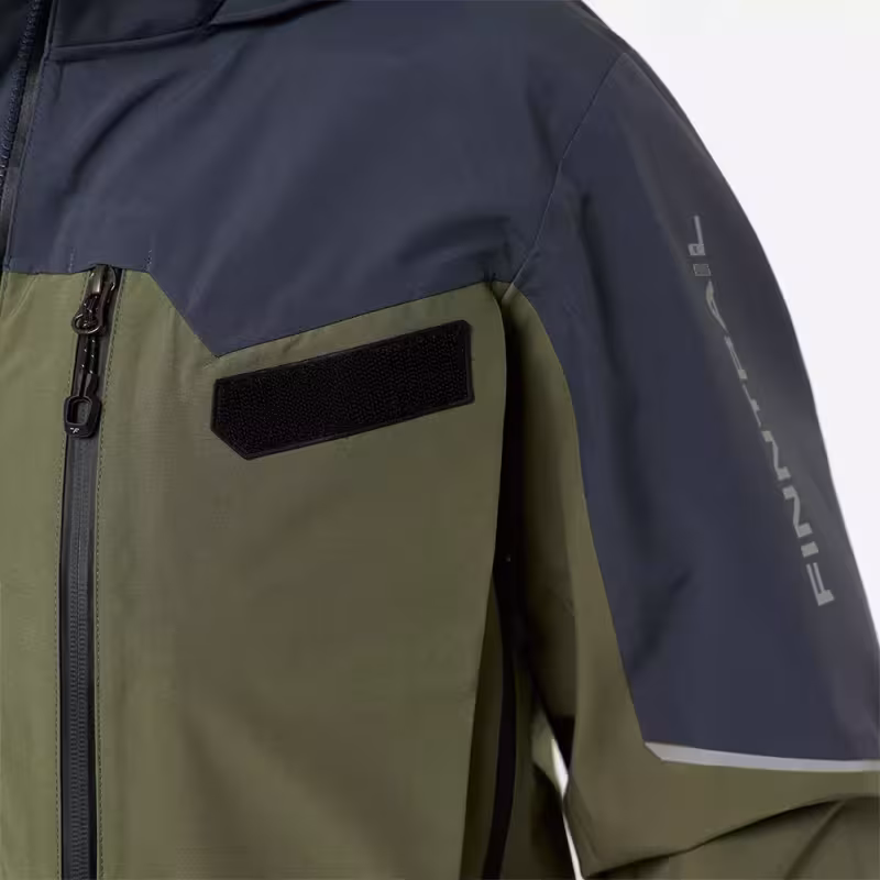 Куртка забродная мужская Finntrail Proguide 4031 Khaki, мембрана Hard-Tex, хаки, размер 44-46 (S), 165-175 см