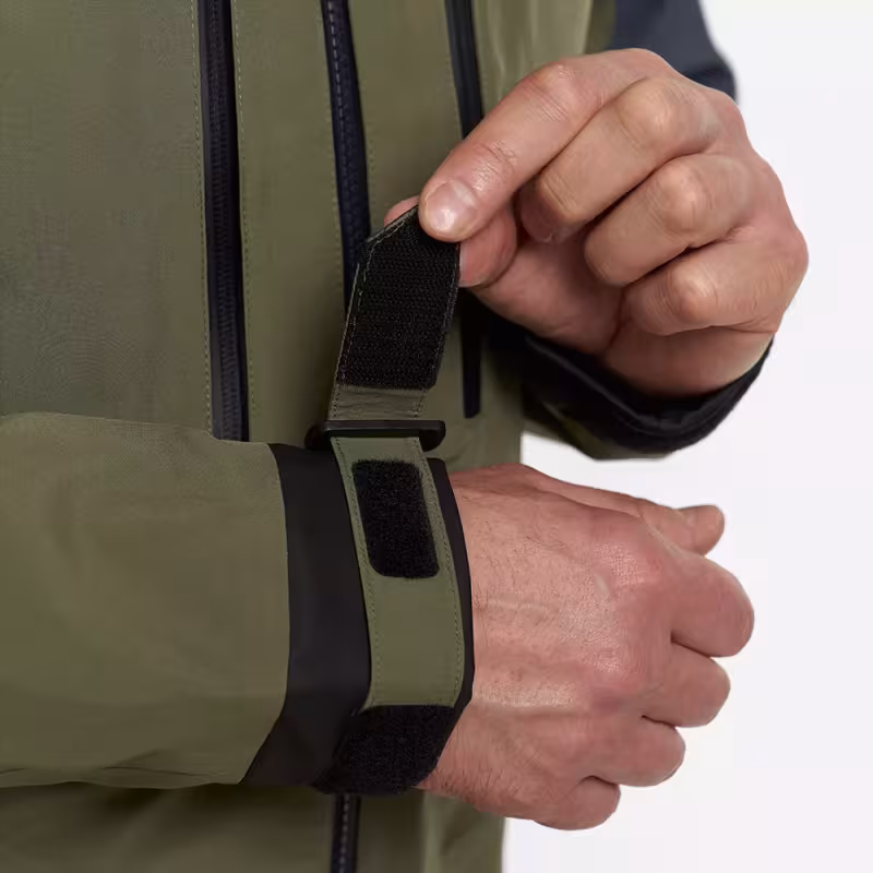 Куртка забродная мужская Finntrail Proguide 4031 Khaki, мембрана Hard-Tex, хаки, размер 44-46 (S), 165-175 см
