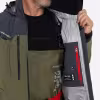 Куртка забродная мужская Finntrail Proguide 4031 Khaki, мембрана Hard-Tex, хаки, размер 44-46 (S), 165-175 см