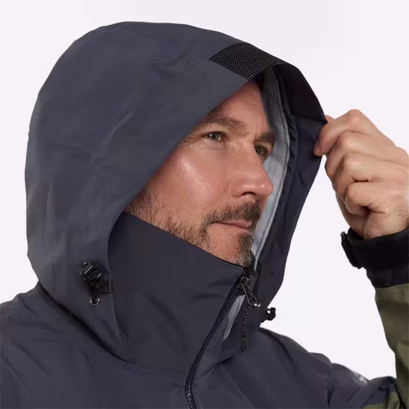 Куртка забродная мужская Finntrail Proguide 4031 Khaki, мембрана Hard-Tex, хаки, размер 44-46 (S), 165-175 см