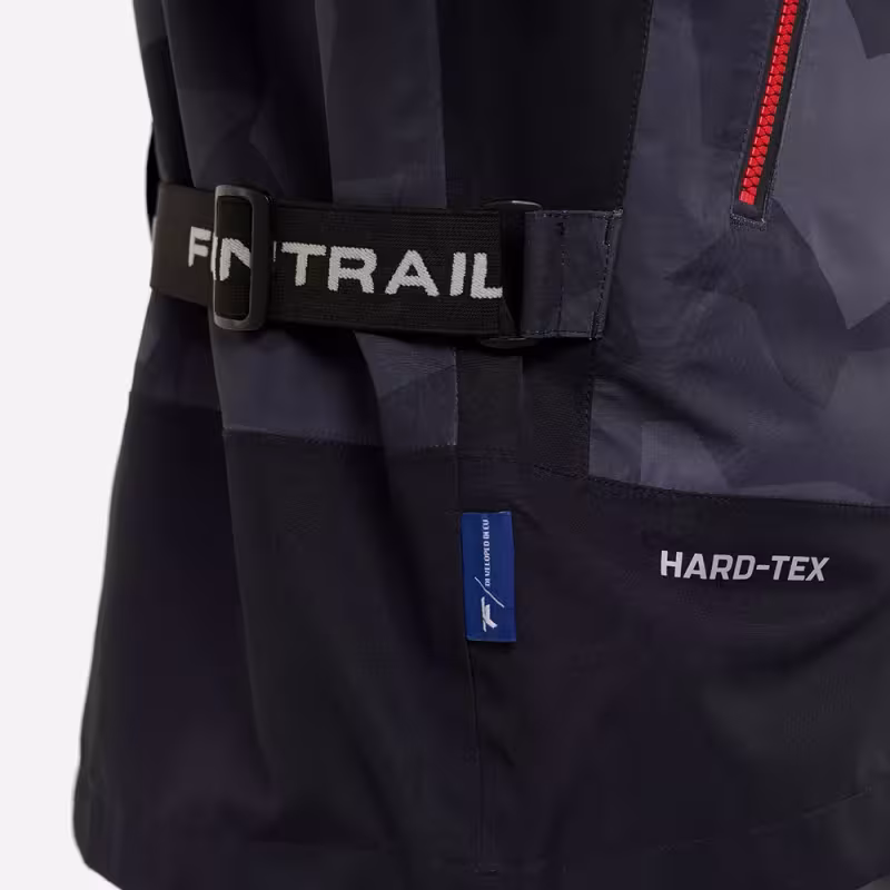 Куртка забродная мужская Finntrail Speedmaster 4026 CamoShadowBlack, черный, размер 54-56 (XL), 180-190 см