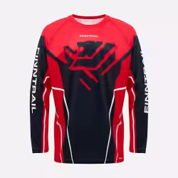Джерси мужское Finntrail Jersey 6600 Red, полиэстер, красный, размер 62-64 (XXXL), 190-200 см