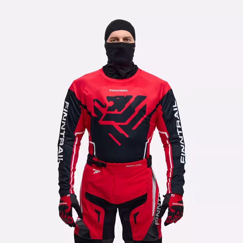Джерси мужское Finntrail Jersey 6600 Red, полиэстер, красный, размер 62-64 (XXXL), 190-200 см