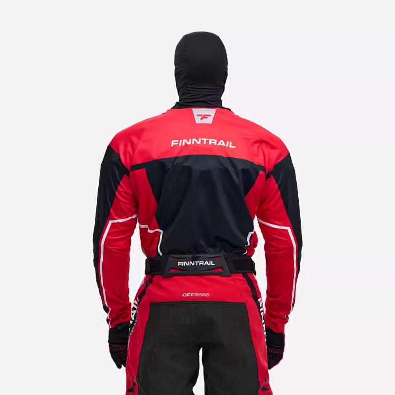Джерси мужское Finntrail Jersey 6600 Red, полиэстер, красный, размер 62-64 (XXXL), 190-200 см