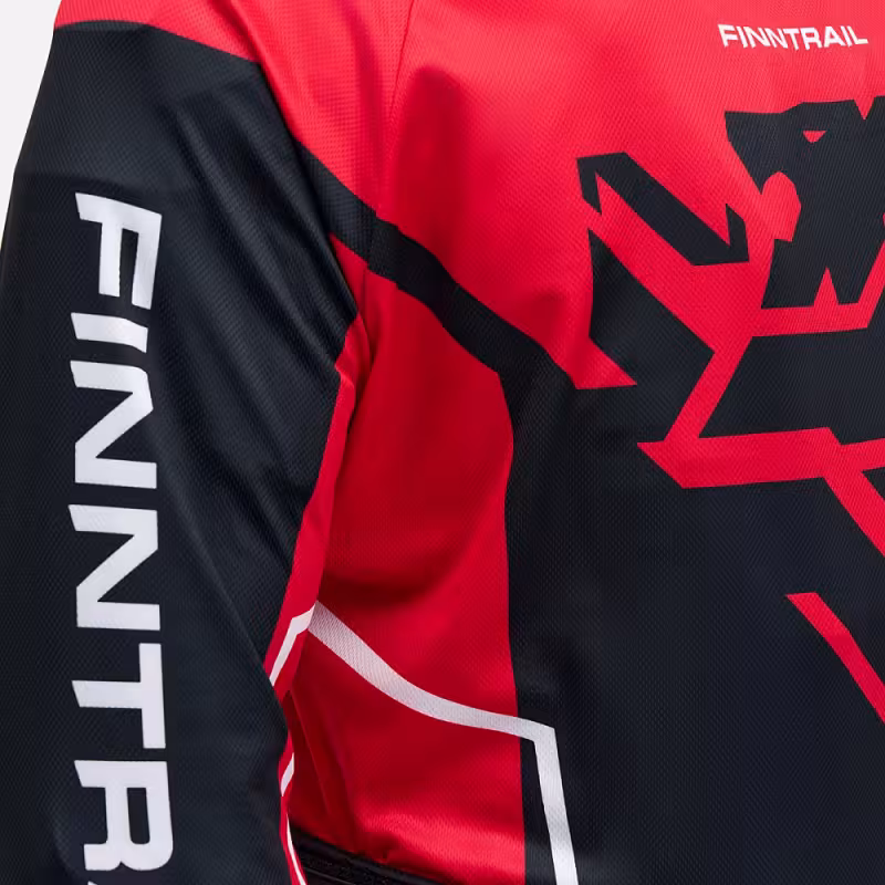 Джерси мужское Finntrail Jersey 6600 Red, полиэстер, красный, размер 62-64 (XXXL), 190-200 см