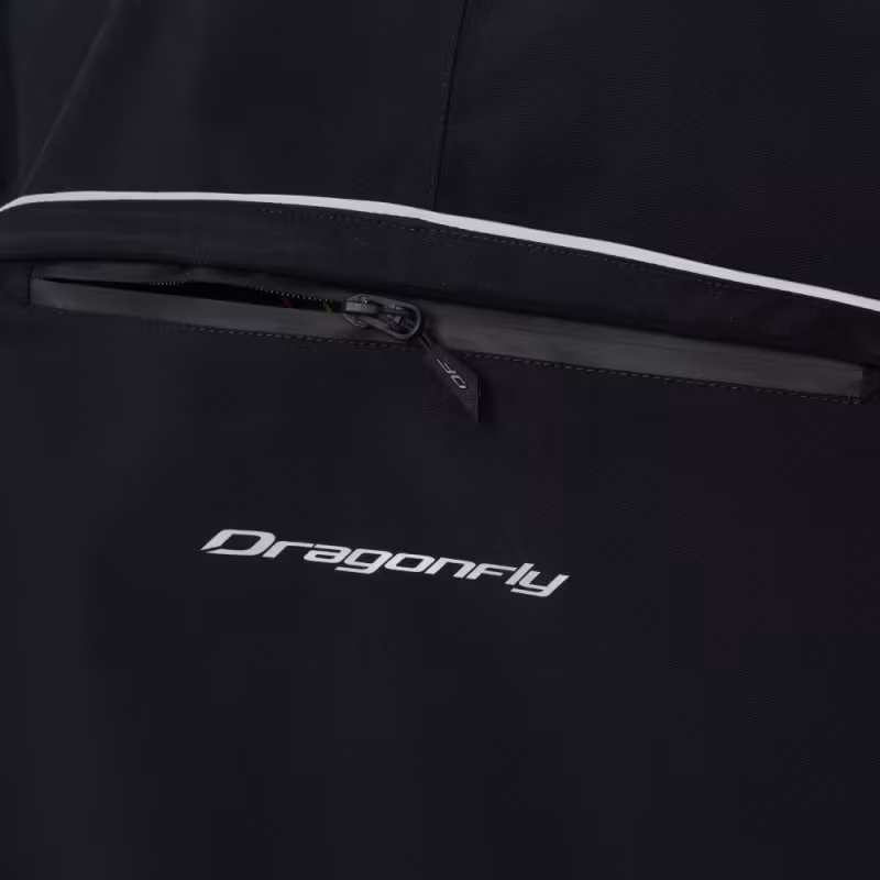 Мотокуртка мужская Dragonfly Quad Pro Man Black, черный, размер S, 170 см