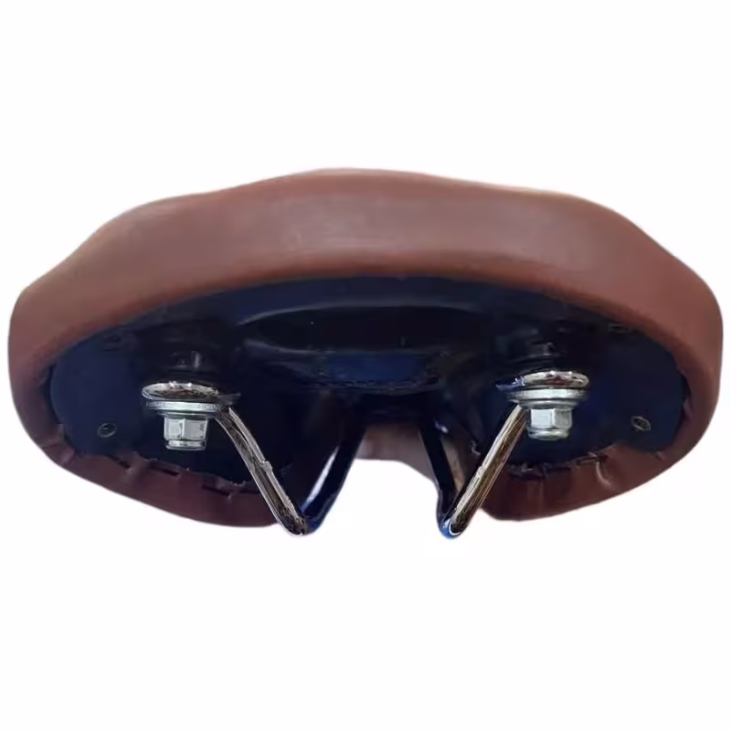 Седло велосипедное Velo VL-6067J Vintage Brown, 281x165 мм, коричневый