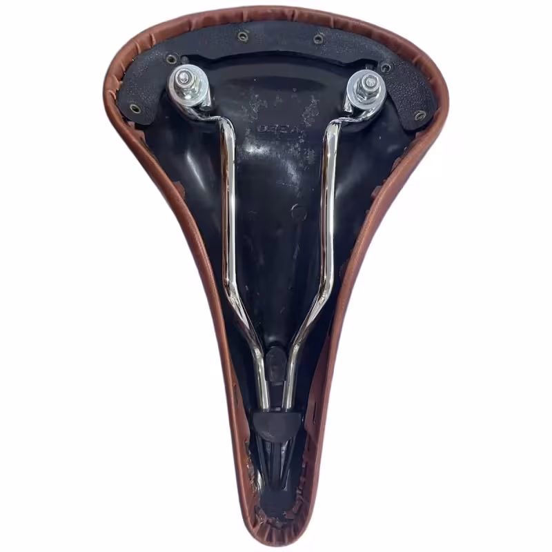 Седло велосипедное Velo VL-6067J Vintage Brown, 281x165 мм, коричневый