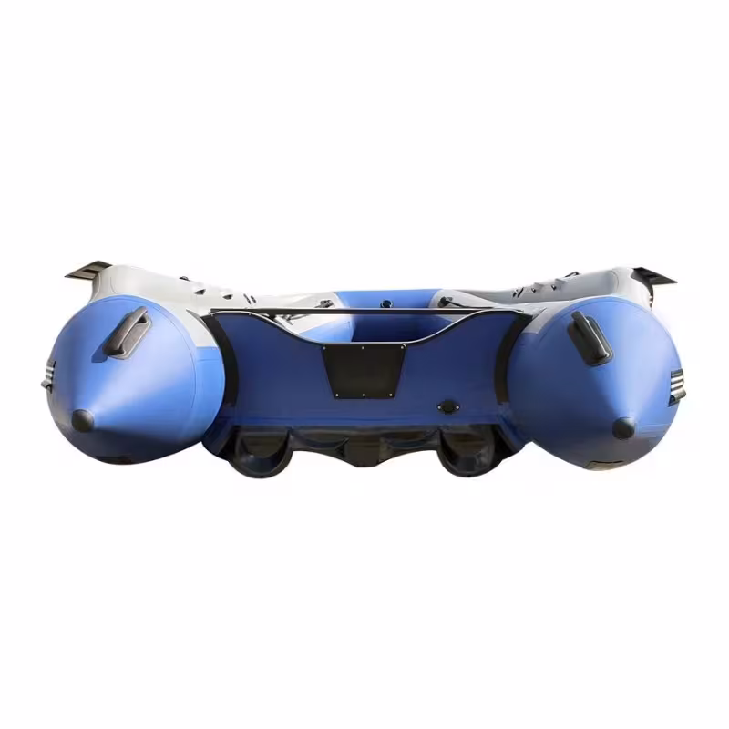 Лодка надувная ПВХ с фальшбортом Angler Reef Triton 340 НДНД, желтый/черный